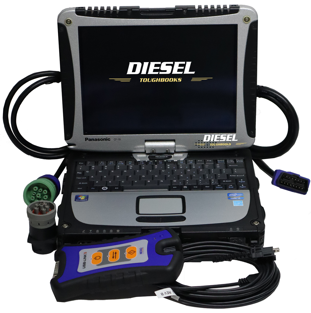 Diesel Diagnostic Tool Kit CF19 Nexiq3